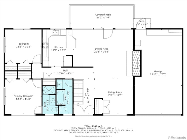 4545 S Lipan Ct, Englewood, CO 80110 - room layout