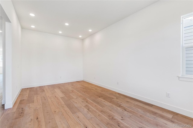 5626 W 142nd Ave, Broomfield, CO 80020 - unfurnished room featuring light wood-style flooring and recessed lighting