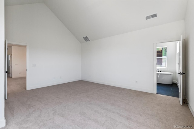 5626 W 142nd Ave, Broomfield, CO 80020 - empty room with carpet and vaulted ceiling