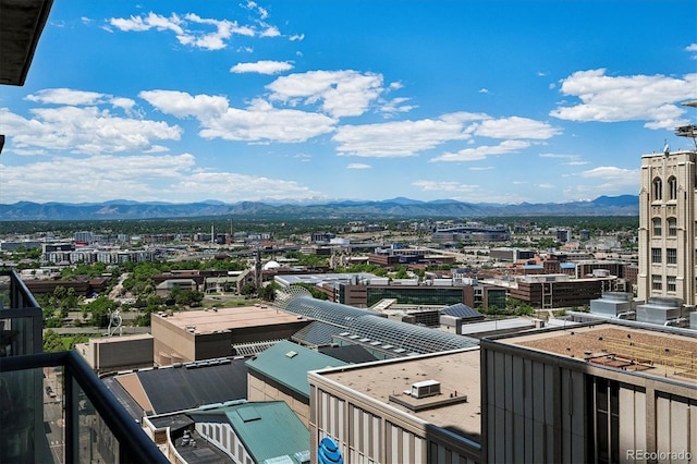 891 14th St Unit 2105, Denver, CO 80202 - balcony with a mountain view and a city view