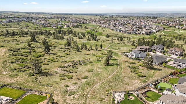 11522 Trona Ct, Parker, CO 80138 - aerial overview of property's location featuring nearby suburban area