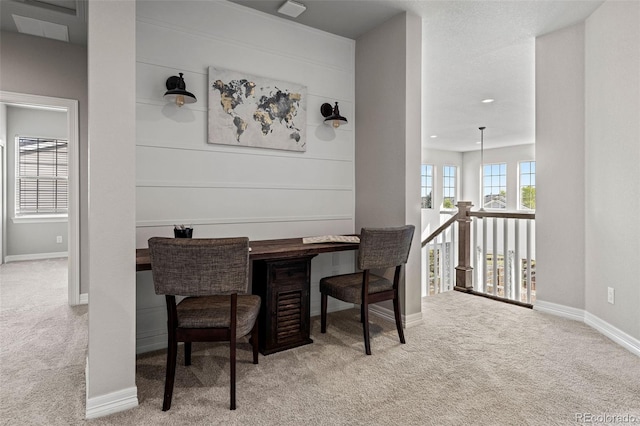 11522 Trona Ct, Parker, CO 80138 - carpeted dining room with baseboards