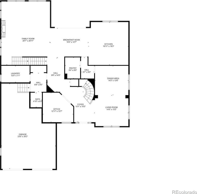 11522 Trona Ct, Parker, CO 80138 - home floor plan
