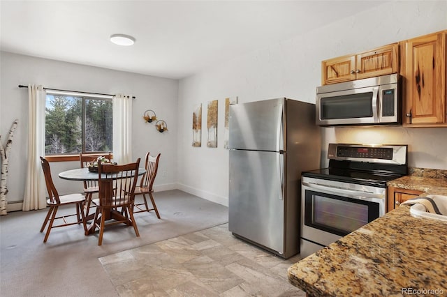 kitchen featuring stainless steel appliances