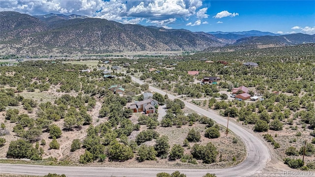 6375 Terrace Ln, Salida, CO 81201 - aerial view of a mountain backdrop