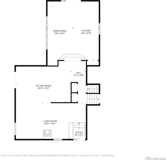 6375 Terrace Ln, Salida, CO 81201 - view of property floor plan