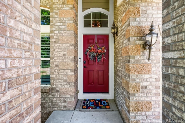 16863 Trail View Cir, Parker, CO 80134 - entrance to property with brick siding