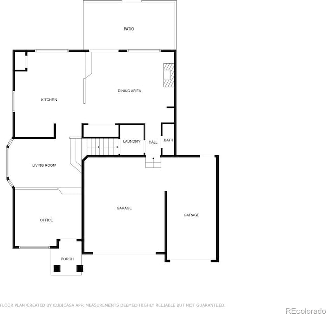 16863 Trail View Cir, Parker, CO 80134 - view of property floor plan