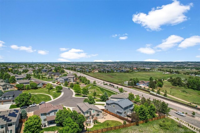 16863 Trail View Cir, Parker, CO 80134 - aerial perspective of suburban area