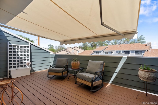 view of deck