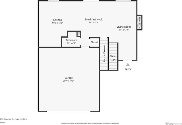 floor plan / room layout