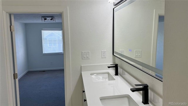 bathroom with a sink