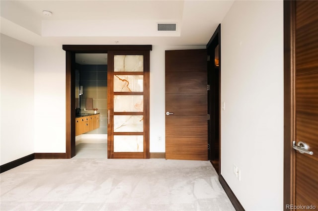 1133 14th St Unit 2110, Denver, CO 80202 - unfurnished bedroom with carpet floors and connected bathroom