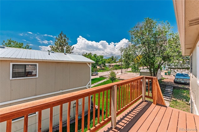 2408 N 7th St Unit A, Colorado Springs, CO 80907 - view of deck
