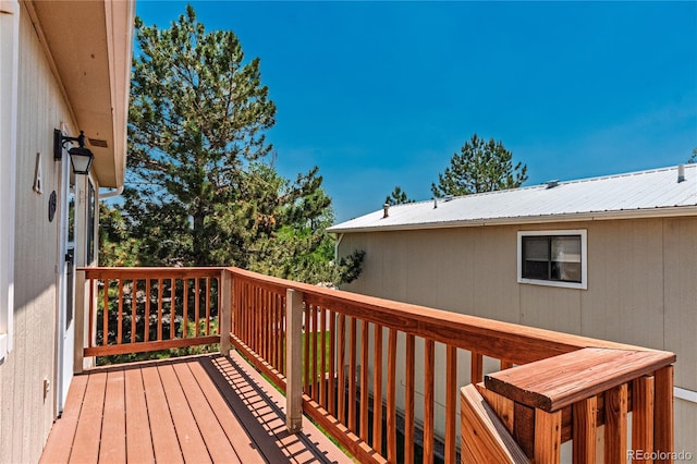 2408 N 7th St Unit A, Colorado Springs, CO 80907 - view of wooden terrace