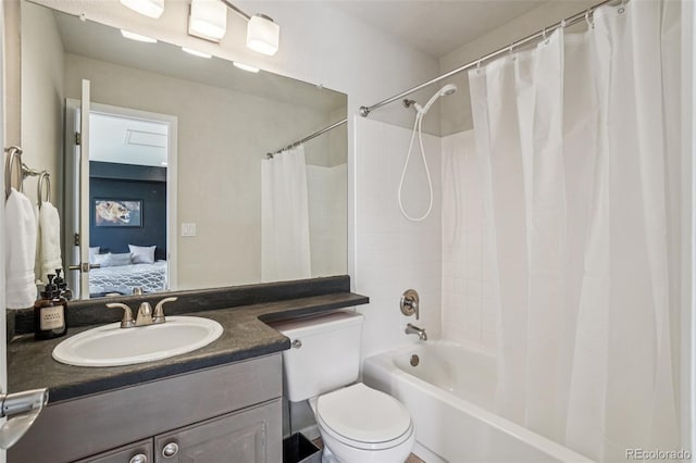 5564 S Jasper Way, Centennial, CO 80015 - ensuite bathroom featuring vanity and shower / bath combo