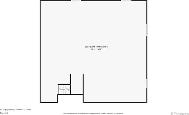 5564 S Jasper Way, Centennial, CO 80015 - view of property floor plan