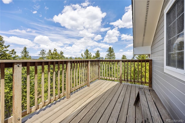 266 Gap Rd, Black Hawk, CO 80422 - view of wooden deck