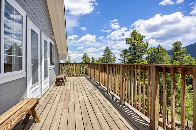 266 Gap Rd, Black Hawk, CO 80422 - view of deck