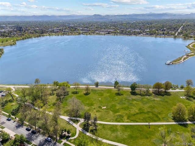 2616 Utica St, Denver, CO 80212 - bird's eye view of a water and mountain view