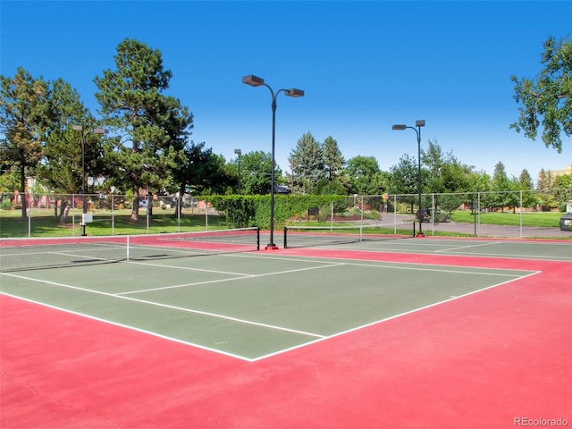 2616 Utica St, Denver, CO 80212 - view of tennis court featuring community basketball court