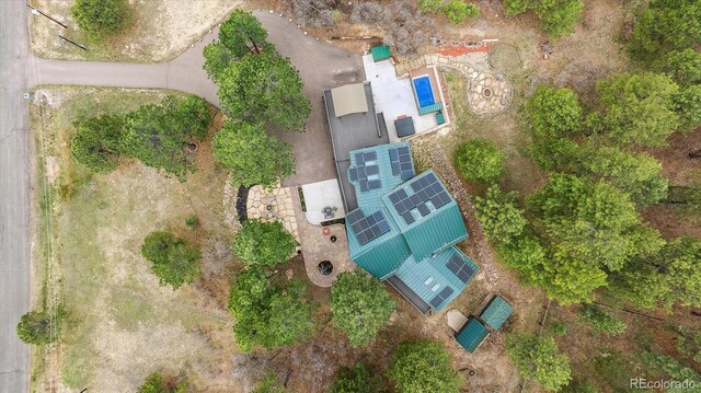 7317 Fremont Pl, Larkspur, CO 80118 - aerial view