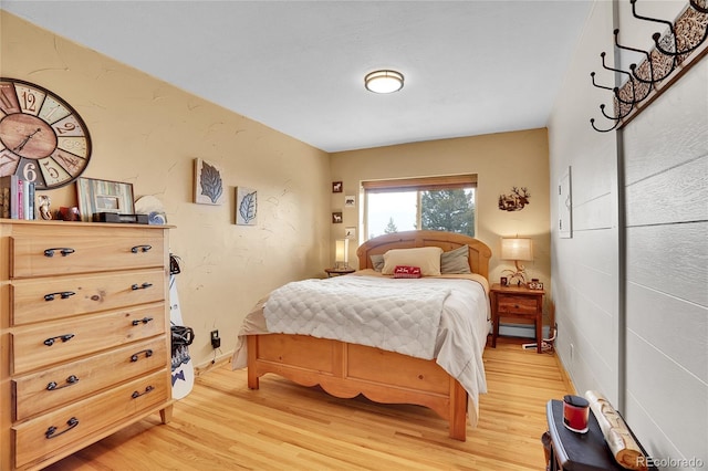 9648 Yegge Rd, Morrison, CO 80465 - bedroom featuring light wood-style flooring