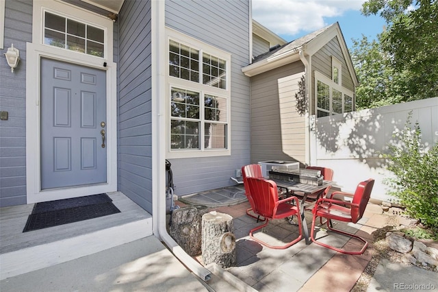 588 Beauprez Ave, Lafayette, CO 80026 - view of exterior entry featuring outdoor dining space
