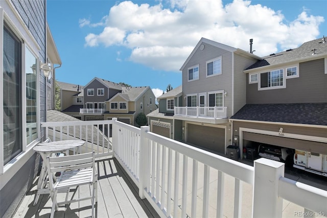 588 Beauprez Ave, Lafayette, CO 80026 - deck with a garage and a residential view