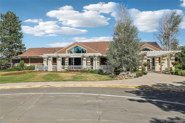 588 Beauprez Ave, Lafayette, CO 80026 - view of front facade with a pergola