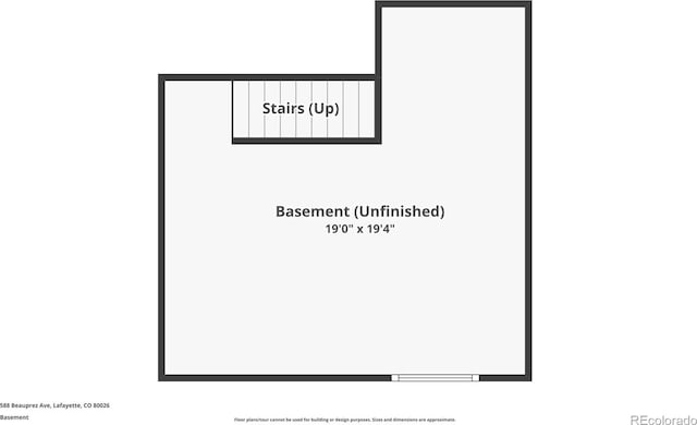 588 Beauprez Ave, Lafayette, CO 80026 - view of home floor plan
