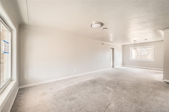 empty room featuring carpet