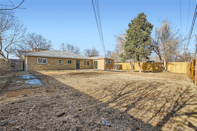 view of rear view of house