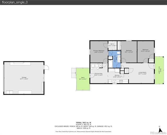 2791 Quarterland St, Strasburg, CO 80136 - floor plan / room layout