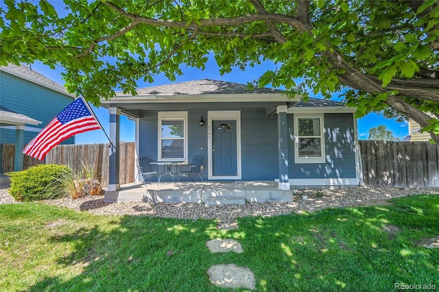 2791 Quarterland St, Strasburg, CO 80136 - view of front of property with covered porch