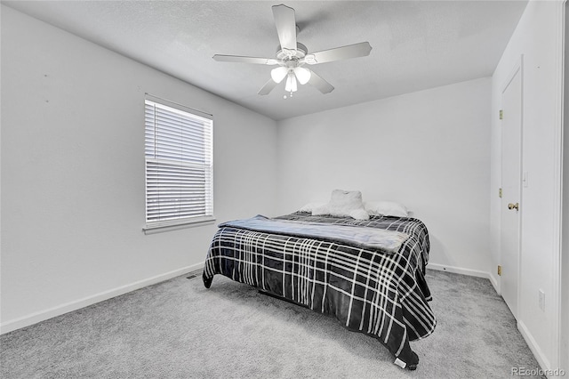 2791 Quarterland St, Strasburg, CO 80136 - bedroom with carpet, baseboards, and ceiling fan