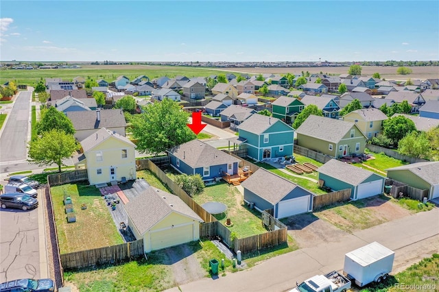 2791 Quarterland St, Strasburg, CO 80136 - aerial view of residential area