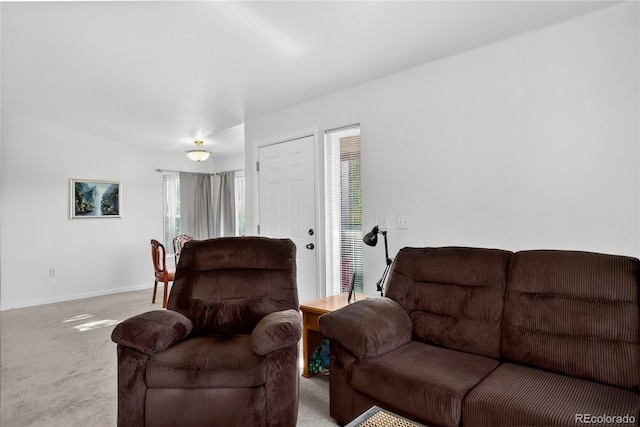 4875 S Balsam Way Unit 8-203, Littleton, CO 80123 - carpeted living area with baseboards