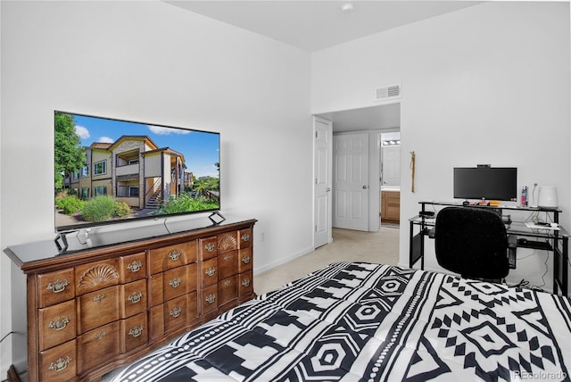 4875 S Balsam Way Unit 8-203, Littleton, CO 80123 - office area featuring a towering ceiling and light colored carpet