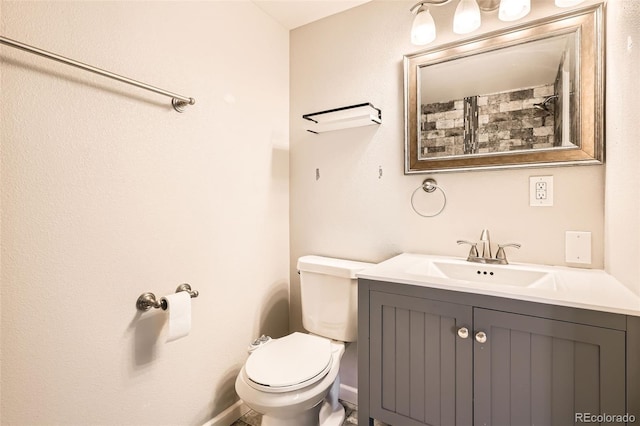 2201 S Holly St Unit 1, Denver, CO 80222 - bathroom featuring toilet and vanity