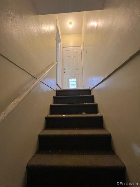 view of staircase