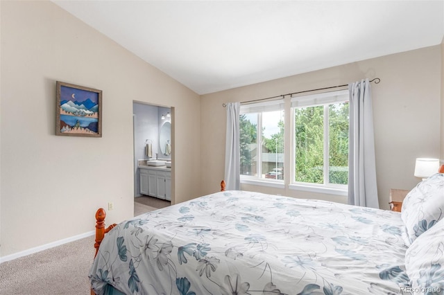 7762 W Ottawa Pl, Littleton, CO 80128 - bedroom featuring carpet floors and lofted ceiling