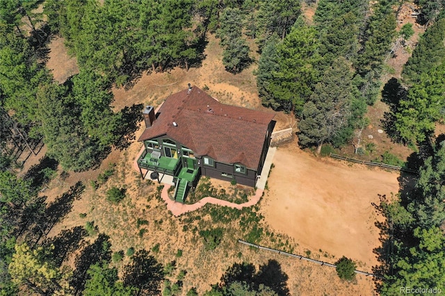 4041 Trout Creed Rd, Woodland Park, CO 80863 - view of subject property