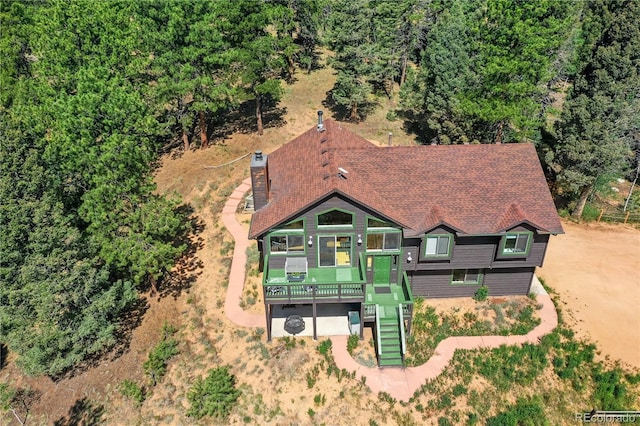 4041 Trout Creed Rd, Woodland Park, CO 80863 - view of subject property