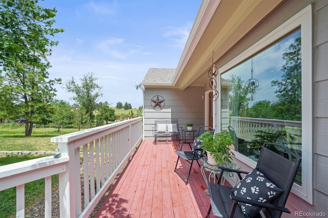 1233 Starling Ln, Elizabeth, CO 80107 - view of deck