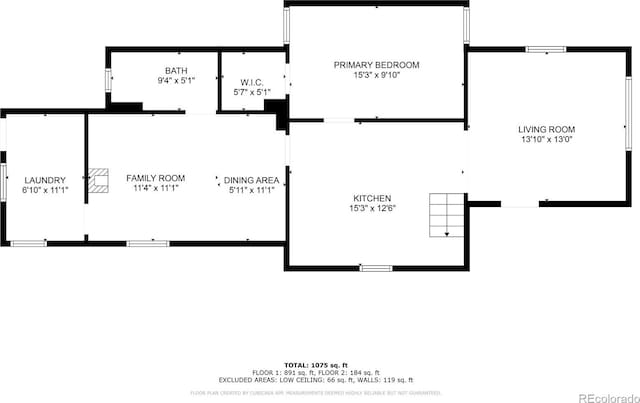 2119 W Pikes Peak Ave, Colorado Springs, CO 80904 - property floor plan