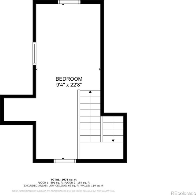 2119 W Pikes Peak Ave, Colorado Springs, CO 80904 - home floor plan