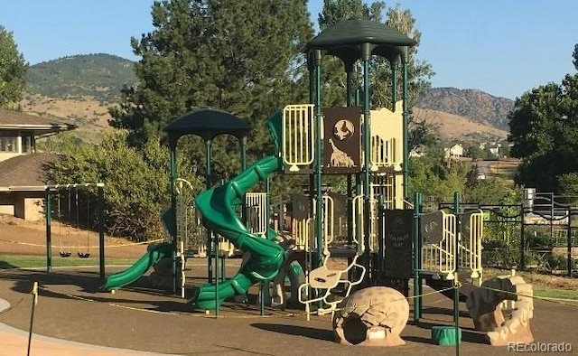 8101 S San Juan Range Rd, Littleton, CO 80127 - communal playground with a mountain view