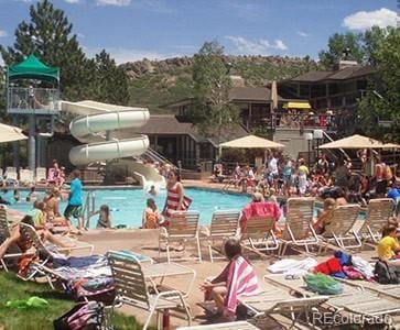 8101 S San Juan Range Rd, Littleton, CO 80127 - community pool with a water slide