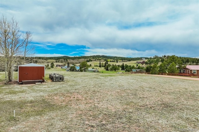 65 Yeoman Ln, Divide, CO 80814 - view of yard with a view of countryside